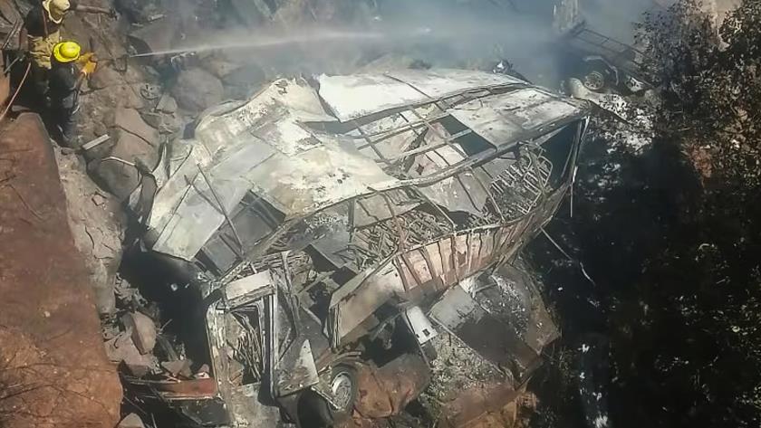 Iranpress: 45 people killed in bus crash in South Africa