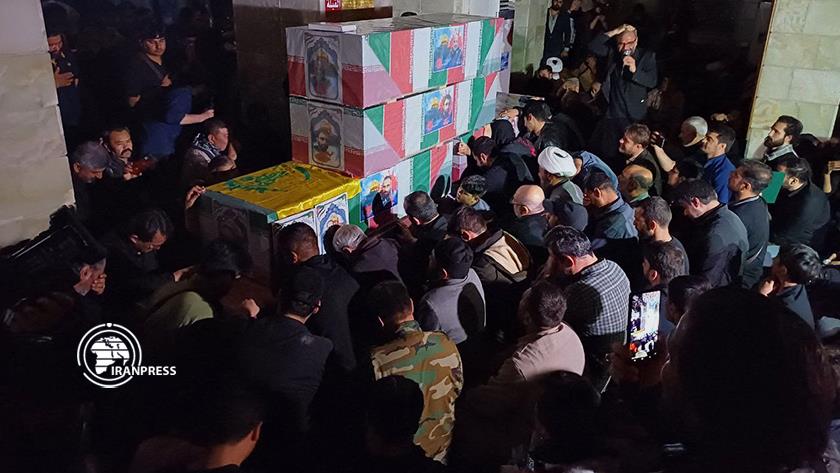 Iranpress: Memorial ceremony of Resistance martyrs in Damascus