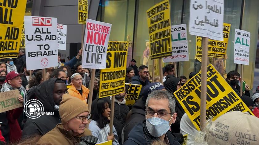 Iranpress: New Yorkers stage International Quds Day march 