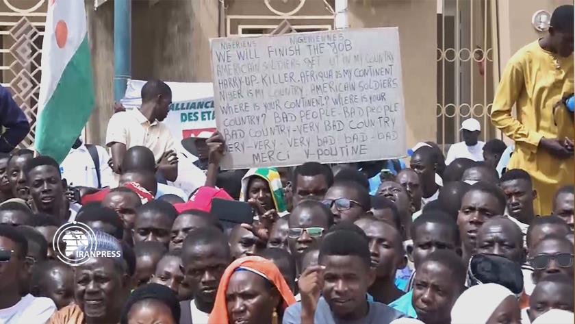 Iranpress: Demonstrations in Niger for the withdrawal of American soldiers