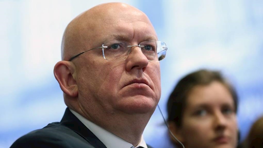 Iranpress: Russian envoy calls UN Security Council meeting on Iran strike parade of hypocrisy