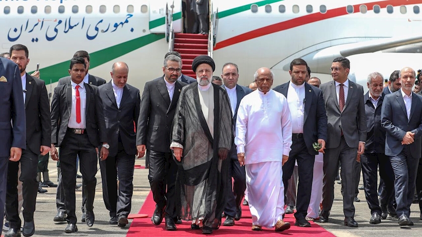 Iranpress: Raisi visit to Sri Lanka; exporting tech. services, rebuilding oil facilities