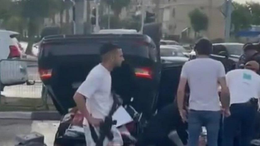Iranpress: Israeli National Security Minister Itamar Ben Gvir’s car crashes