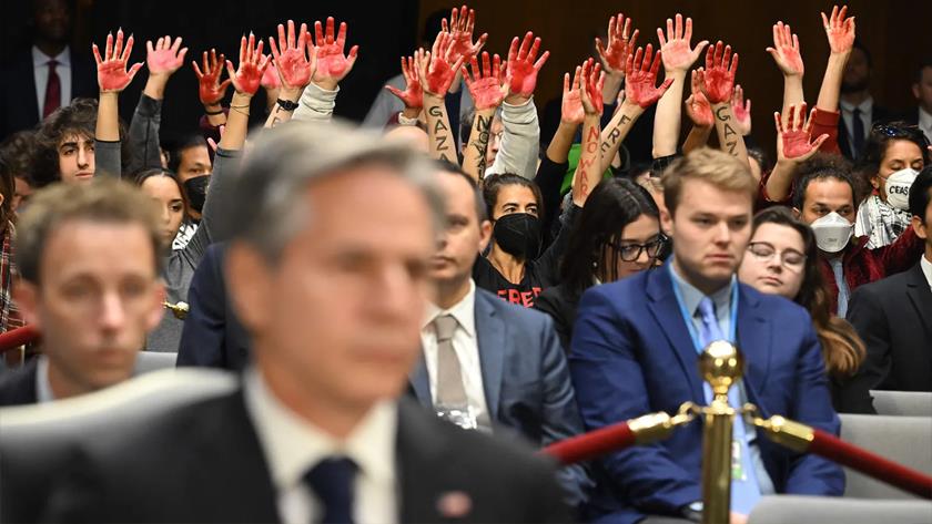 Iranpress: Blinken preaches democracy amid ongoing arrests in American universities