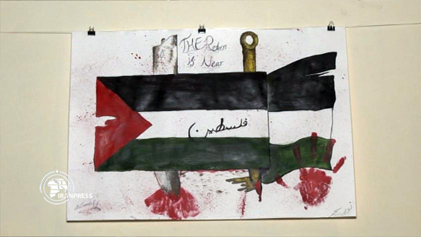 Iranpress: Pakistani capital hosts art exhibition to express solidarity with the Palestinians