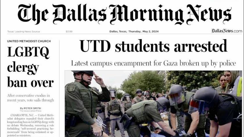 Iranpress: World Newspapers: UTD students arrested
