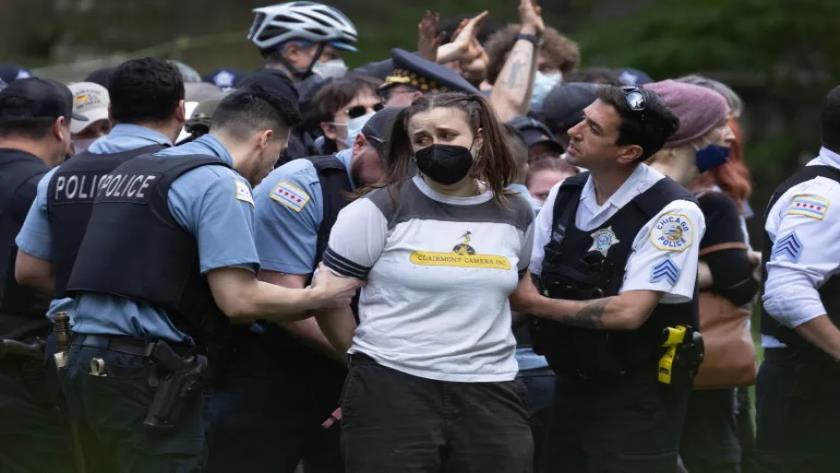 Iranpress: Dozens arrested in US campuses in another weekend of pro-Palestine protests