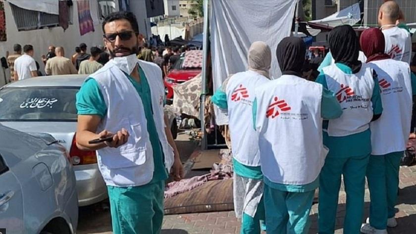 Iranpress: MSF: Blockage of Rafah worsens situation of people in Gaza