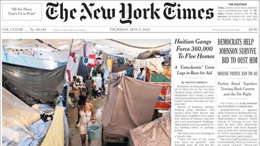 Iranpress: World Newspapers: Haitian Gangs force 360000 to flee homes