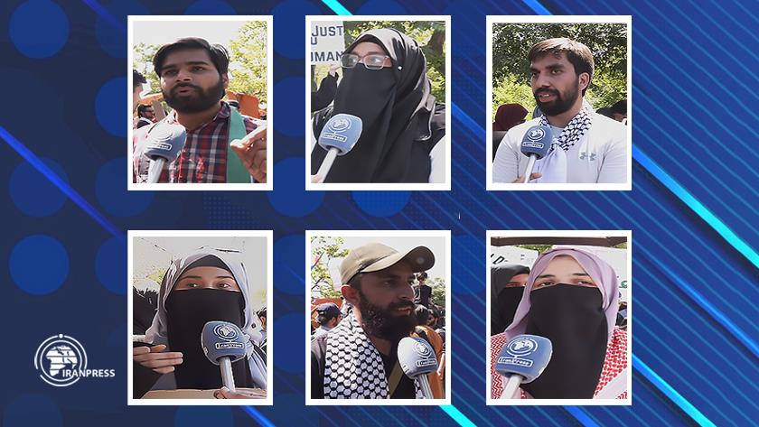 Iranpress: Pakistani students criticize US, West