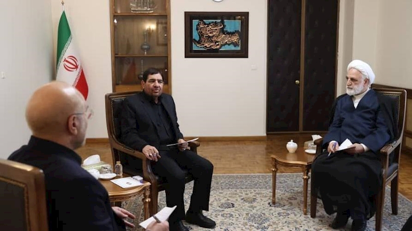 Iranpress: Heads of Iranian Government Branches