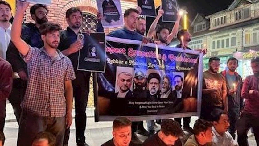 Iranpress: Kashmiris Mourn Martyrdom of Iran