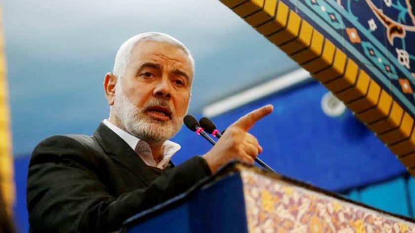Iranpress: Ismail Haniyeh highlights efforts of Martyr Raisi to solve Gaza crisis