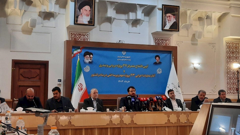 Iranpress: Iran Inaugurates 27 Port and Marine Projects Worth 57 Thousand Billion Tomans