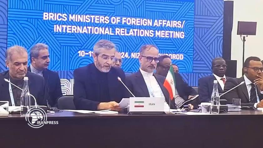 Iranpress: Bagheri: BRICS, successful model of new cooperation