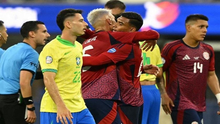 Iranpress: Brazil held scoreless by Costa Rica