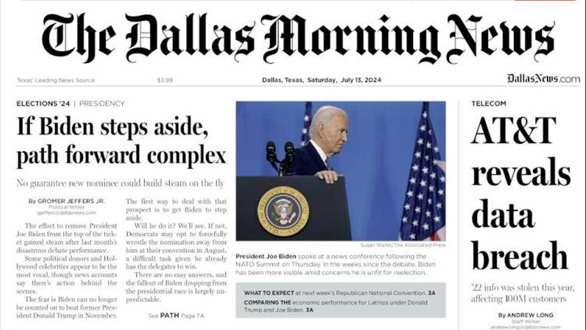 Iranpress: If Biden Steps Aside, Path Forward Complex