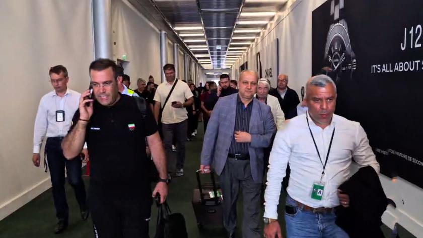 Iranpress: Iranian Sport Delegation Arrives in Paris for 2024 Olympic