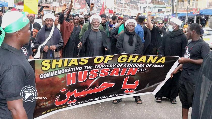 Iranpress: Ghanaian Muslims Commemorate Martyrdom of Imam Hussein