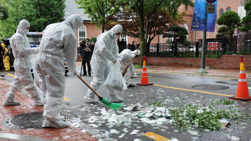 Iranpress: North Korean Trash Balloon Lands on South Korean Presidential Building