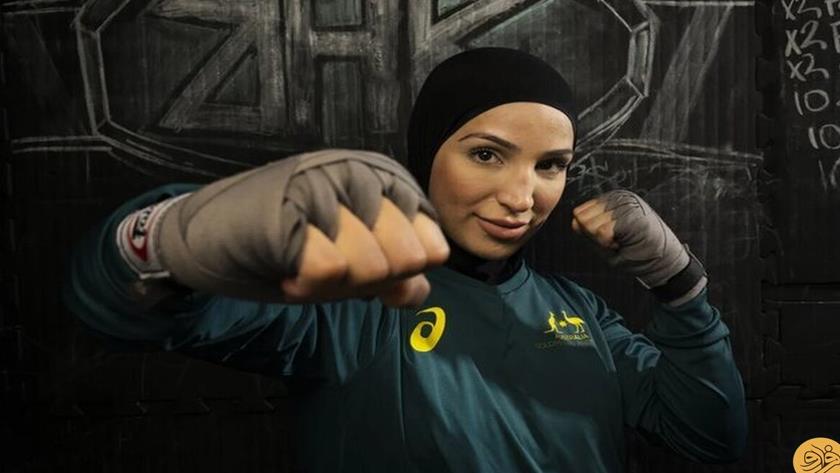 Iranpress: Australian Boxer Rahimi Opposes Hijab Ban at Olympics