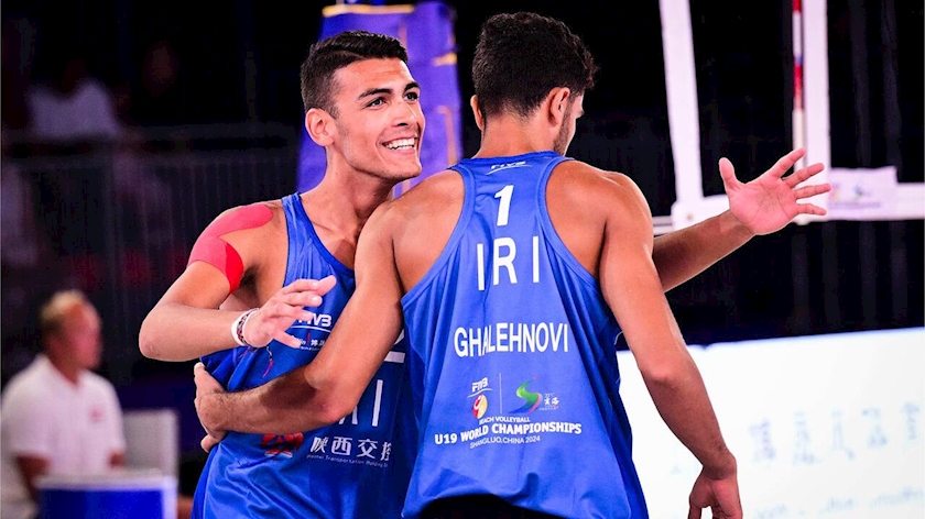 Iranpress: Iran Makes History with First-Ever Medal at U19 Beach Volleyball World Championships