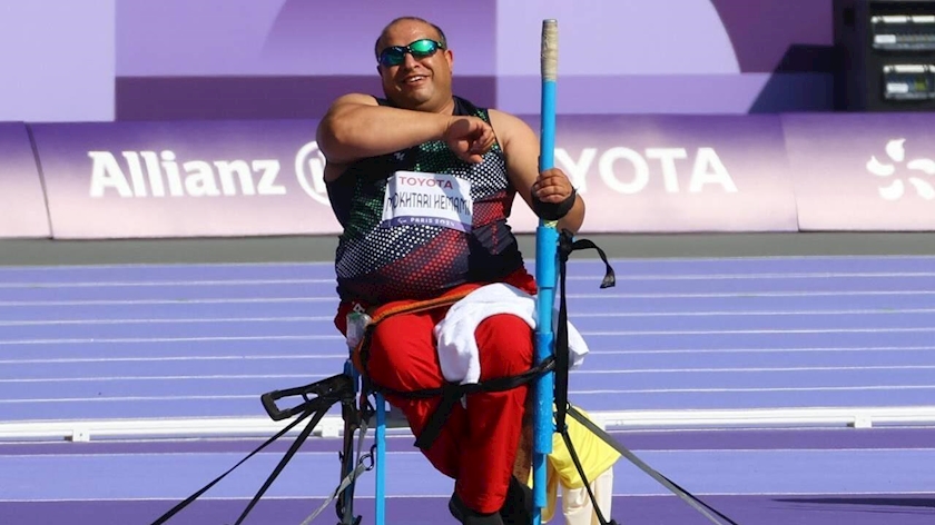Iranpress: Iranian Shot Putter Clinches Bronze at Paris Paralympics