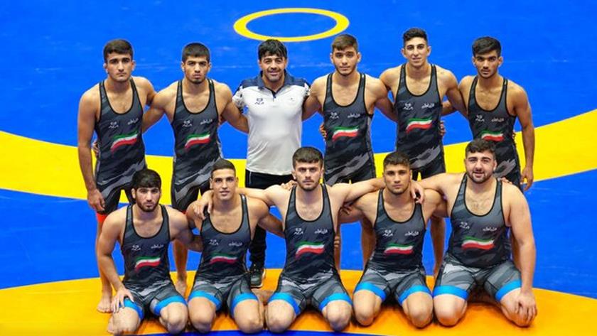 Iranpress: Iranian Wrestlers Shine at U20 World Greco-Roman Wrestling Championships 2024