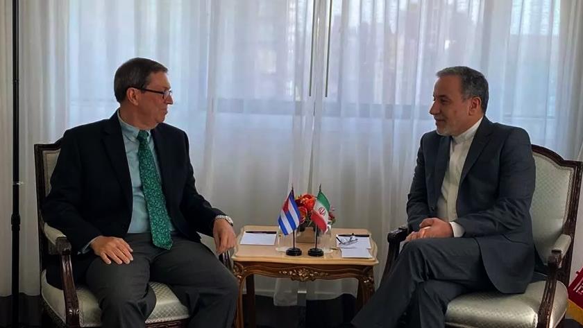 Iranpress: Iran, Cuban Foreign Minister Confer on Various Issues in New York
