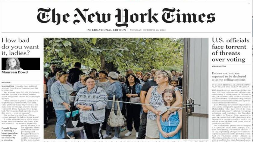 Iranpress: World Newspapers: US Officials Face Torrent of Threats Over Voting