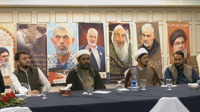 Iranpress: Condolences Reference Held for Quds Martyrs, in Islamabad