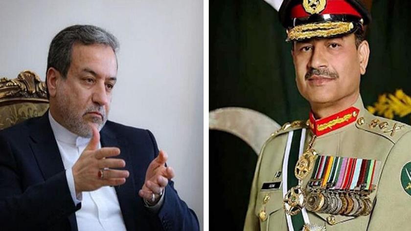 Iranpress: Araghchi Meets Commander of Pakistani Army