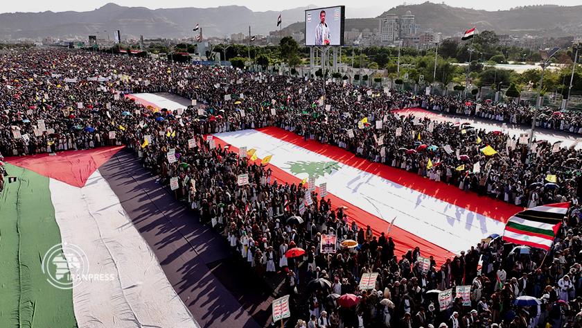 Iranpress: People of Yemen Hold Rally in Support of Palestine, Lebanon