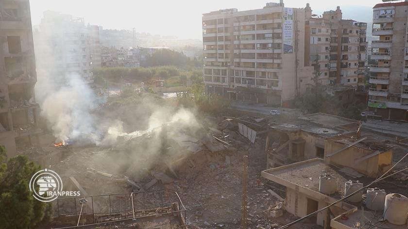 Iranpress: VIDEO Shows Depth of Destruction in Beirut Due to Israeli Savage Bombardment