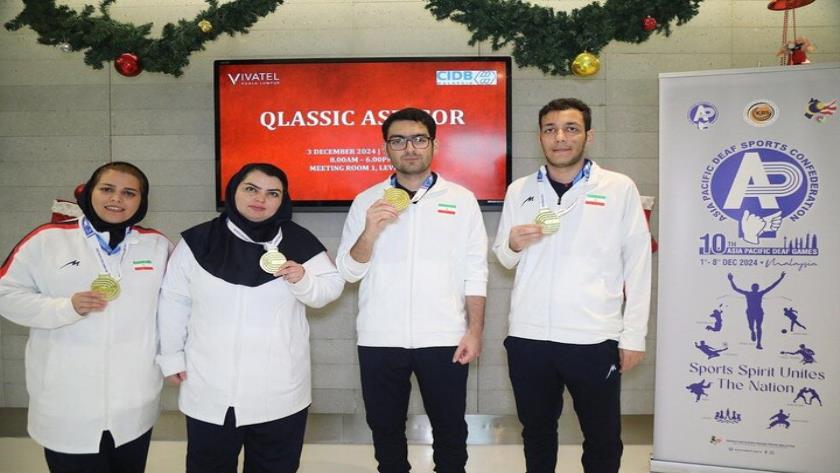 Iranpress: Iran’s Deaf Chess Team Wins Gold at Asian Championship