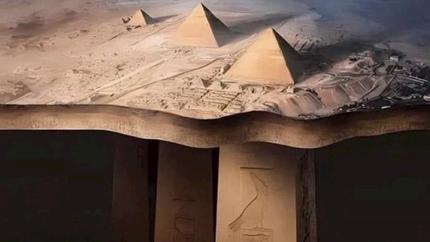 Iranpress: Underground Structures Beneath Giza Pyramids Ignite ‘Ancient Energy Grid’ Theories 