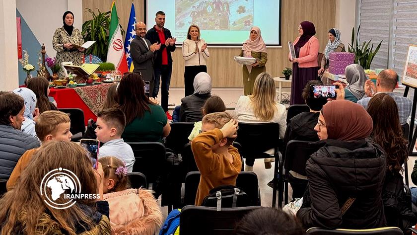 Iranpress: Bosnian Youth Celebrate Nowruz With Creative Artwork