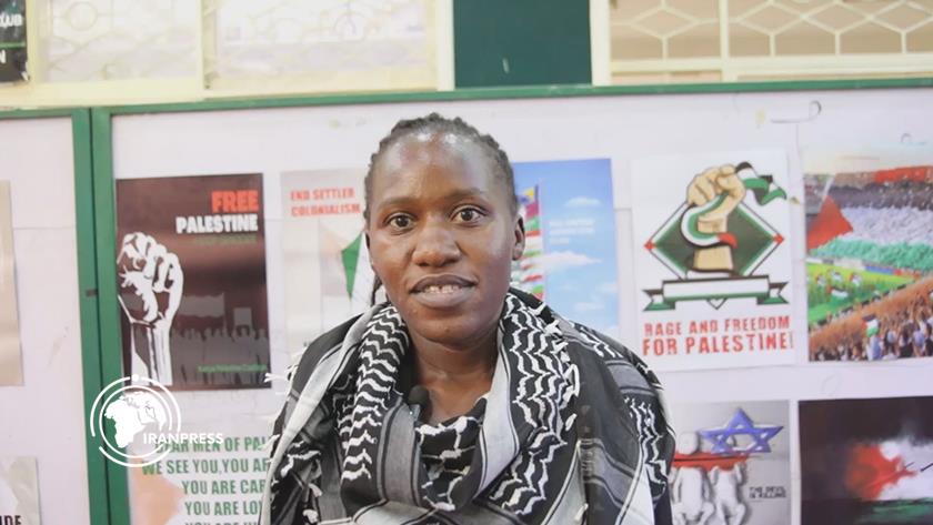 Iranpress: Quds Day: Kenyan Activist Warns of Global Risks of Colonialism