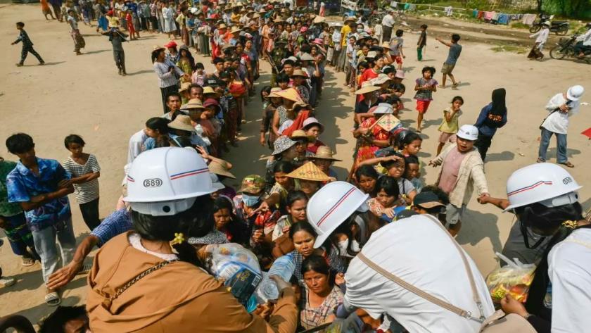 Iranpress: Myanmar Earthquake Death Toll Rises to 3,354, injures More Than 4,850 