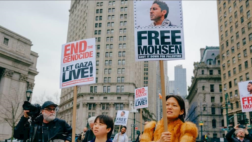 Iranpress: New Yorkers Rally for Detained Student Amid U.S. Crackdown on Pro-Palestine Voices