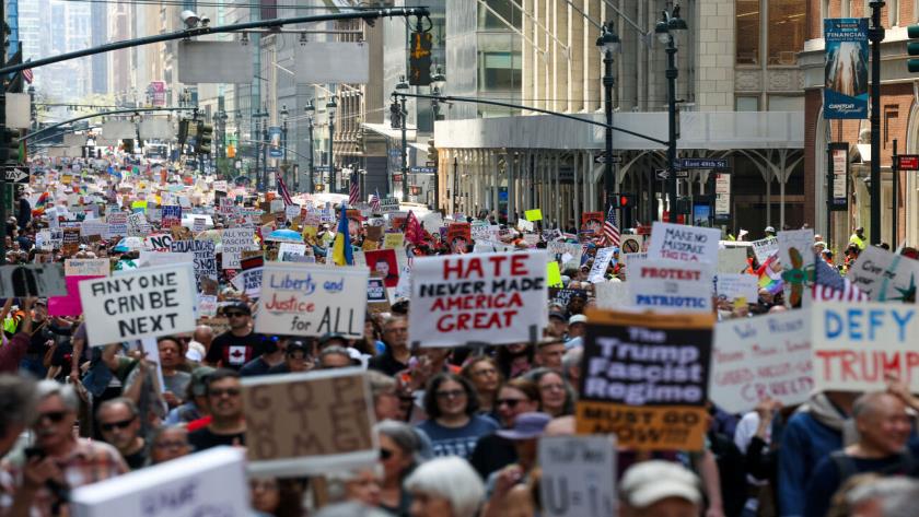 Iranpress: Mass Protests Across U.S. Against Trump’s Policies