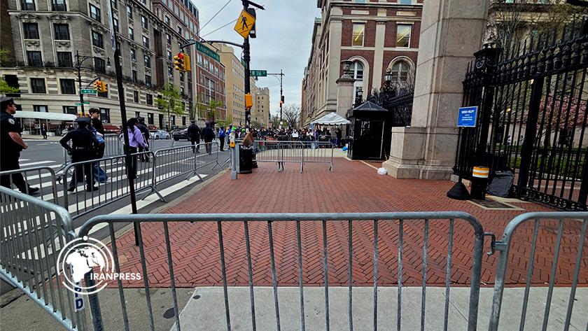 Iranpress: Columbia Students Rally in New York to Support Gaza