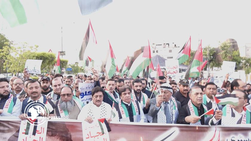 Iranpress: Pakistani Business Leaders Rally in Support of Gaza