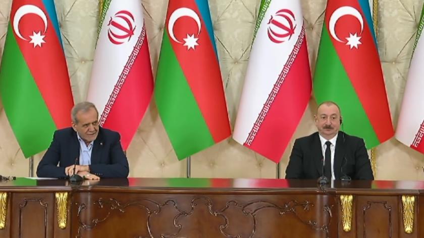 Iranpress: Pezeshkian: Iran, Azerbaijan Will Continue to Cooperate Further 