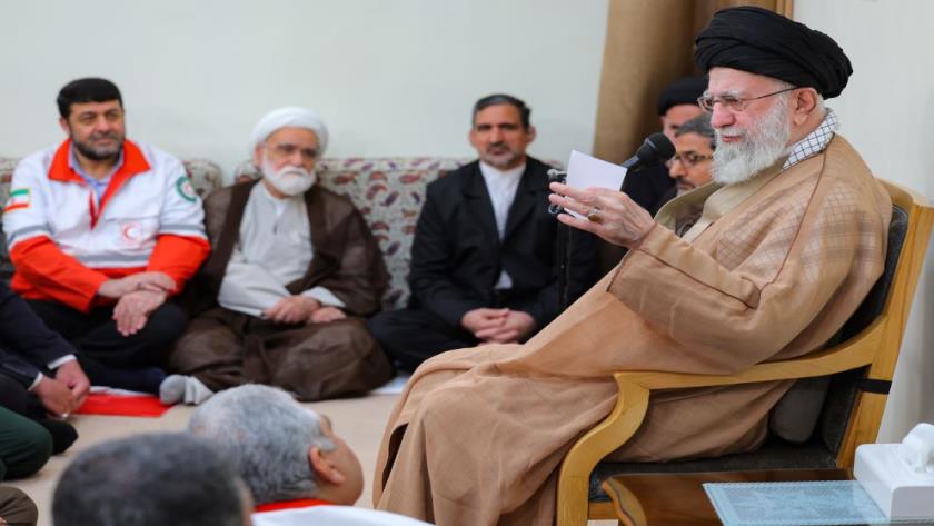 Iranpress: Leader: World’s Silence Toward Gaza Is Collapse of Morals