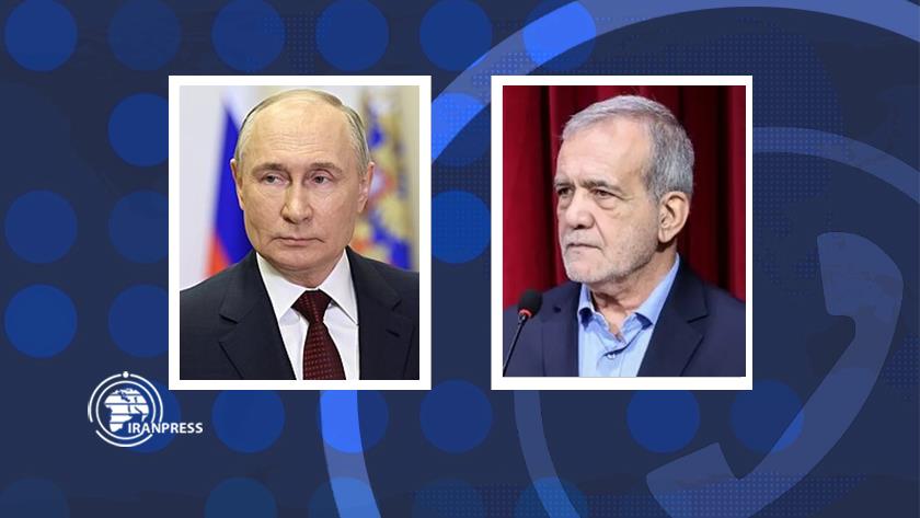 Iranpress: Putin Condemns Israeli Strikes in High-Level Call With Pezeshkian