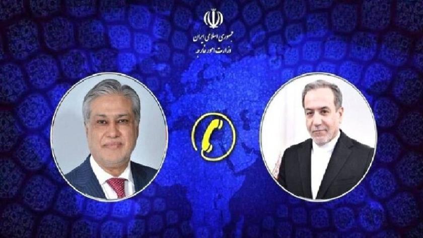 Iranpress: Iran, Pakistan Top Diplomats Discuss Israeli Aggression