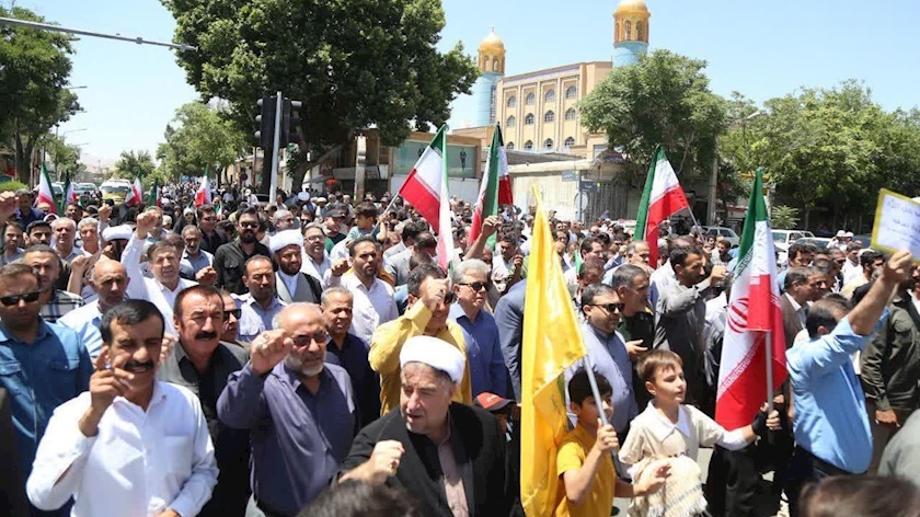 Iranpress: Nationwide Rallies in Iran Condemn Israeli Strikes, Echo Calls for Powerful Response