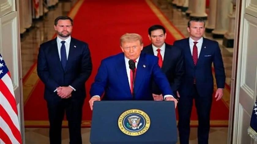 Iranpress: Trump: The Goal Was to Destroy Iran