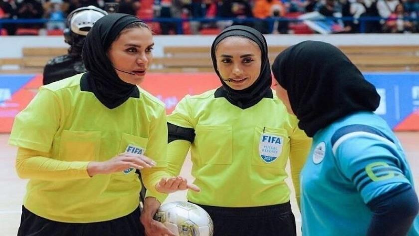 Iranpress: Two Iranian Referees Selected to Officiate at 2025 Women’s Futsal World Cup